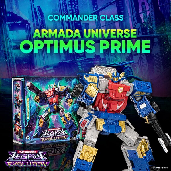 Armada Optimus Prime Legacy Evolution Commander Official Images